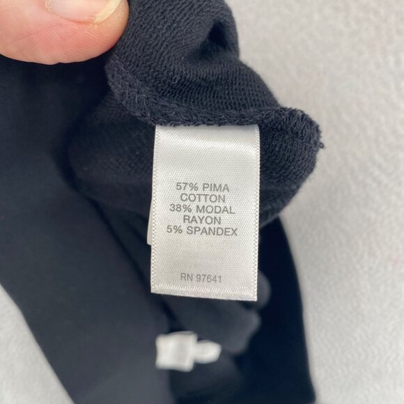 J Jill Pants Womens Small Black Pure Jill Tapered Ankle Stretch Pull On Casual - Picture 6 of 12